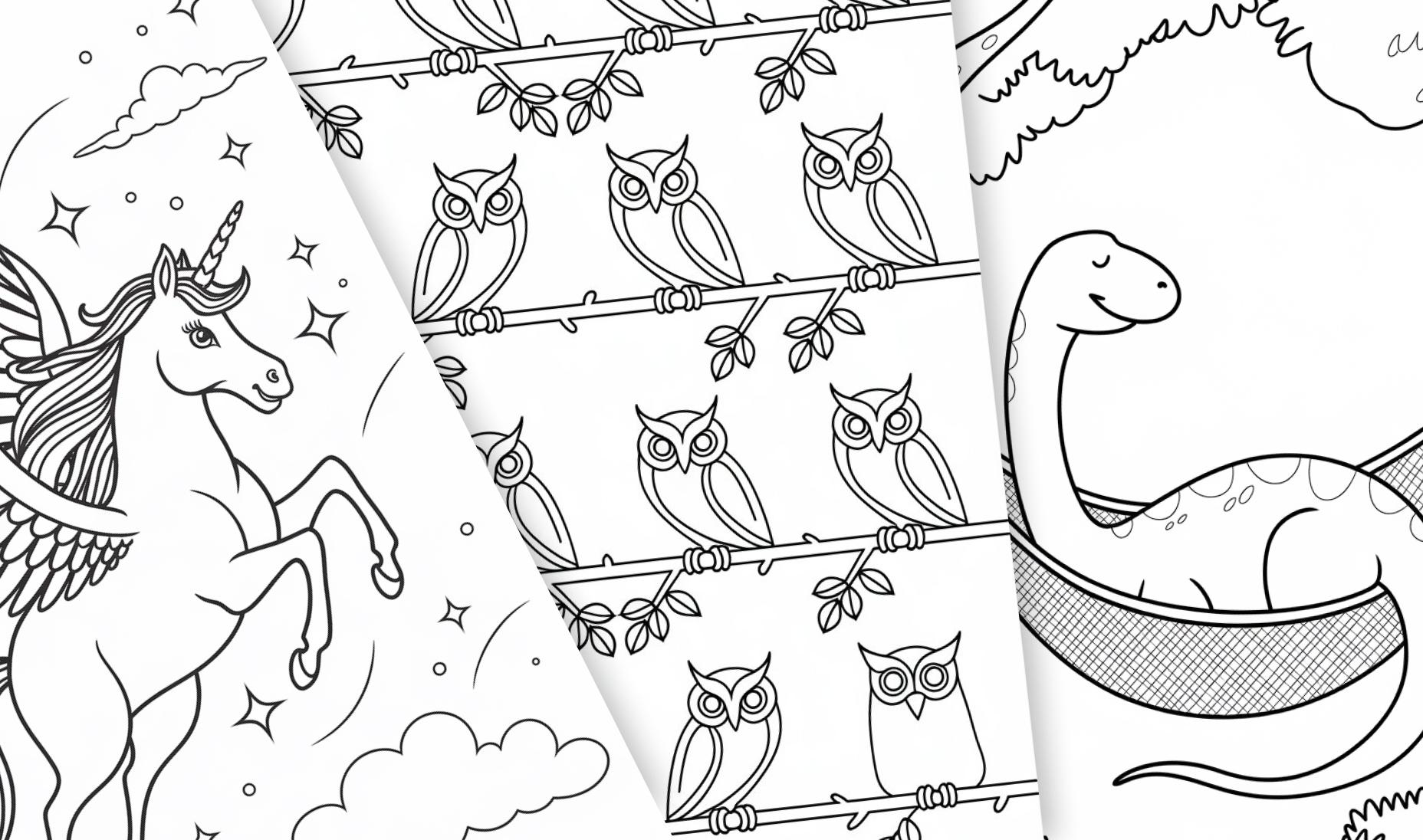 Unlimited Coloring Pages